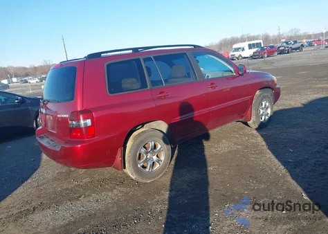 2006 Toyota Highlander V6 from USA, damaged, VIN JTEHP21A160183463